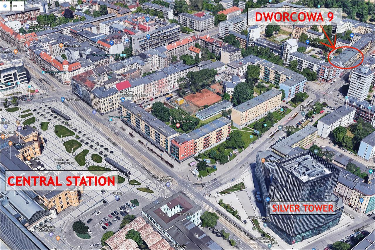 Terra Studio Dworcowa Appartement Wrocław Buitenkant foto